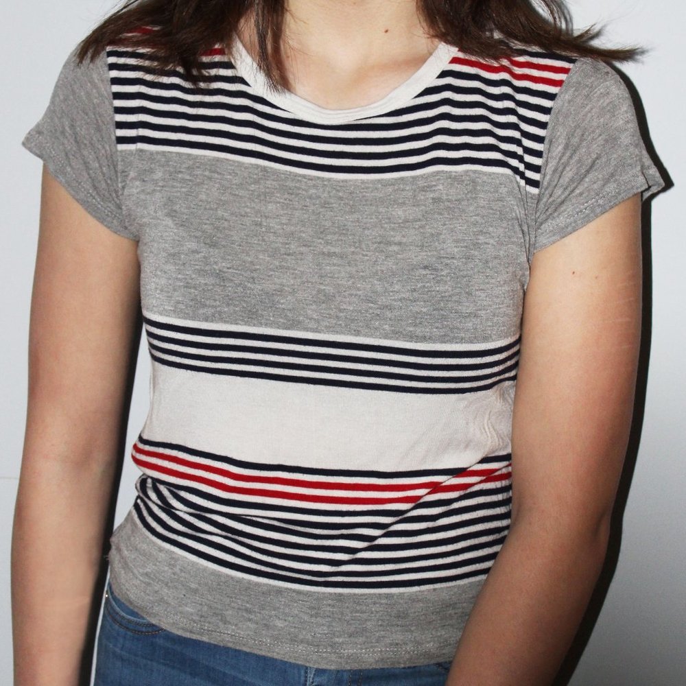 Brandy Striped Tee